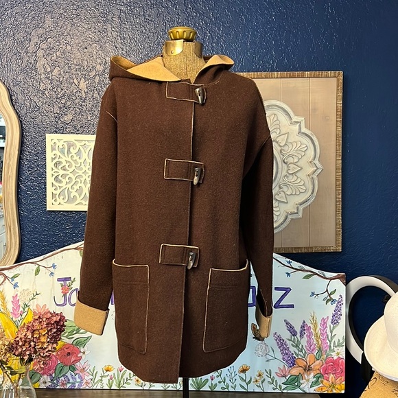 RALPH LAUREN - LAUREN R.L DRY GOODS DUFFLE COAT LARGE - Picture 1 of 15